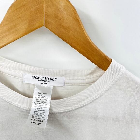 Urban Outfitters Project Social T Smiley Face Cowboy Tee - Picture 4 of 5